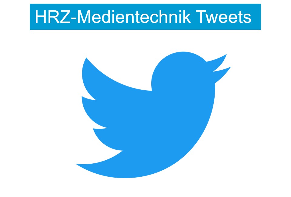 HRZ-Medientechnik Tweets 05.2022
