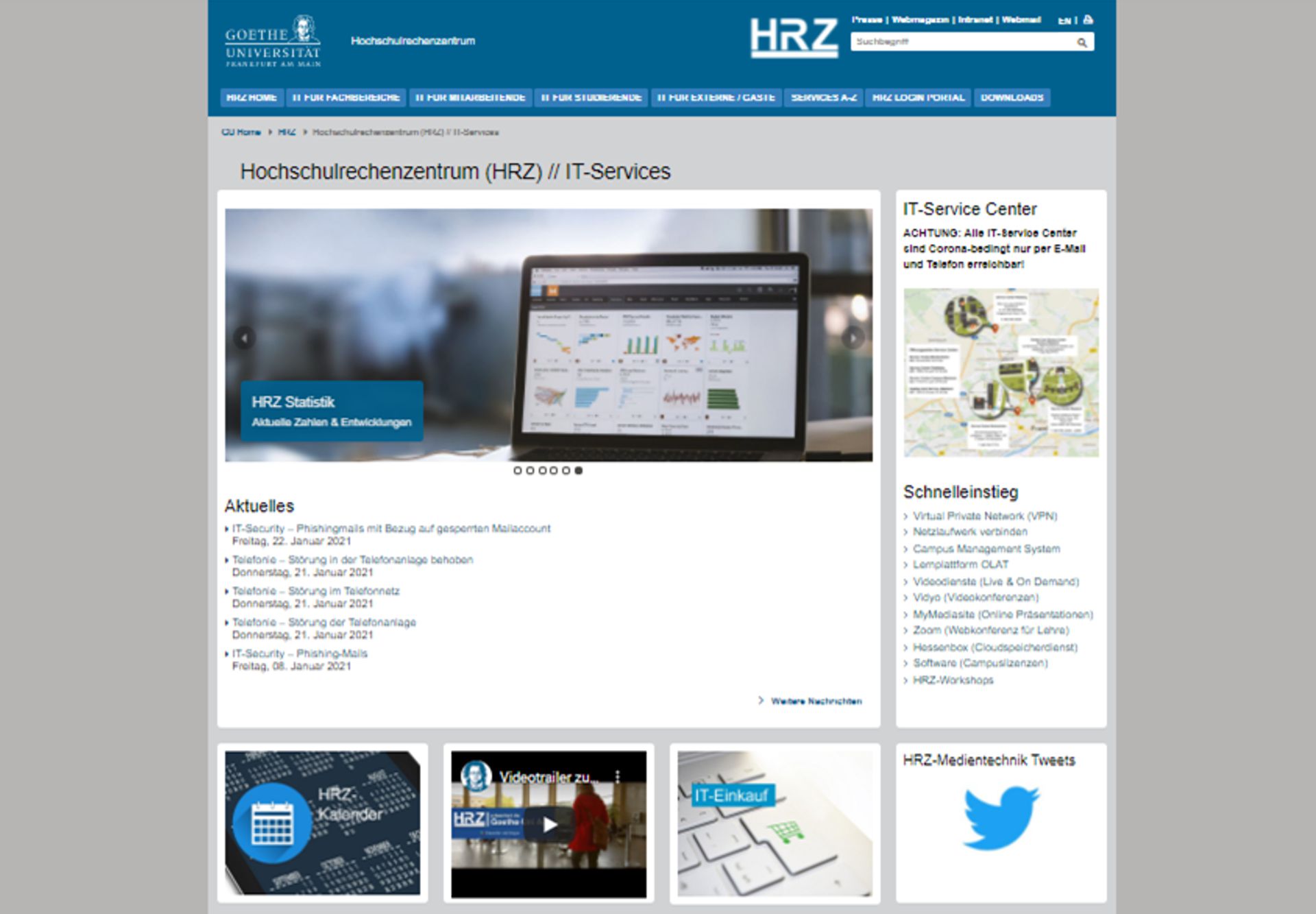 HRZ-Startseite Blog
